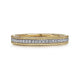 Gabriel & Co. LR51567Y45JJ 14K Yellow Gold Diamond Band with Twisted Rope Border