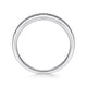 Gabriel & Co. LR51751W45JJ 14K White Gold Diamond Stackable Ring