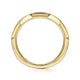 Gabriel & Co. LR51924Y45JJ 14K Yellow Gold Pavé Diamond Station Ring