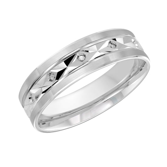 M3-086-6W-01 Wedding Band