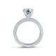 A.Jaffe Highly Intricate Art Deco Diamond Engagement Ring ME1465/84