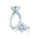 A.Jaffe Classic Six Prong Solitaire Diamond Engagement Ring ME1560/150