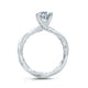 A.Jaffe Midtown Spiral Vine Motif Solitaire Quilted Engagement Ring ME1638Q/100