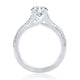 A.Jaffe Twisted Crossover Diamond Engagement Ring ME1822/126