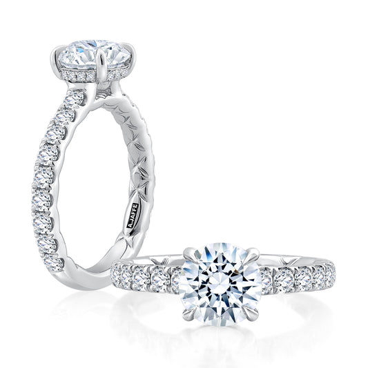 A.JAFFE Classics™ Collection Engagement Ring ME1865BQ/489