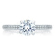 A.Jaffe Two Tone Modern Classic Diamond Quilted Engagement Ring ME2032Q/115