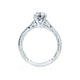 A.Jaffe Asymmetrical Bypass Diamond Quilted Engagement Ring ME2038Q/89