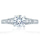 A.Jaffe Graduated Diamond Shank Modern Vintage Quilted Engagement Ring ME2104Q/117