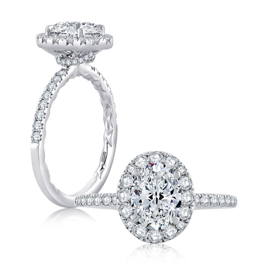 A.JAFFE A.JAFFE Quilted Engagement Rings ME2168Q ME2168Q/126