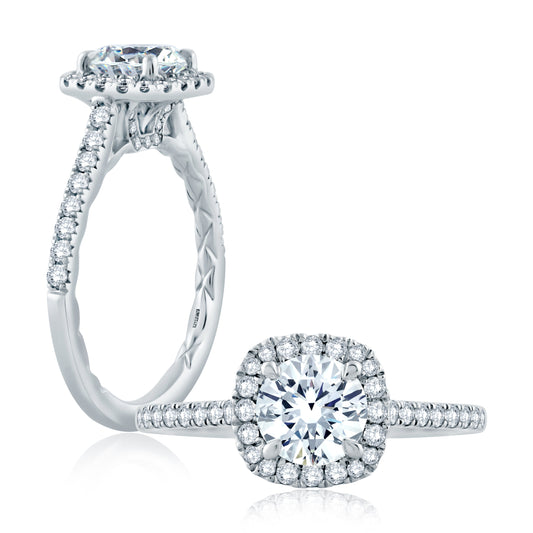 A.JAFFE A.JAFFE Quilted Engagement Rings ME2186Q ME2186Q/114