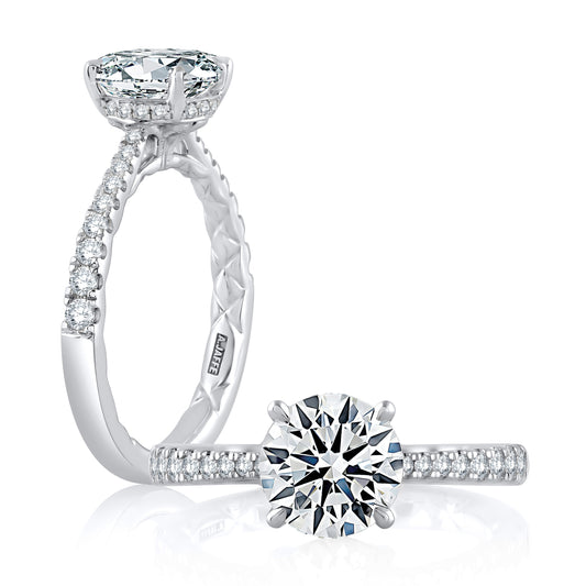 Graduated Diamond Engagement Ring ME2260Q/330