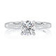 Classic Four Prongs Solitaire Round Center Diamond Engagement Ring MEC1403BQ/120
