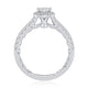 Sparkling Marquise Diamond Engagement Ring with Marquise Shaped Halo MECMQ2920Q/189