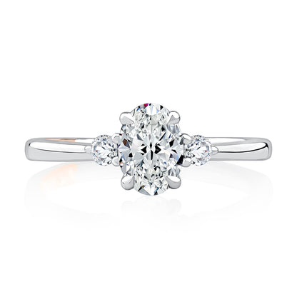 A.Jaffe Solitaire Engagement Ring MECOV2542/136B