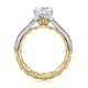 A.Jaffe Modern Royals Monarch Round Diamond Quilted Engagement Ring MECRD2501Q/170