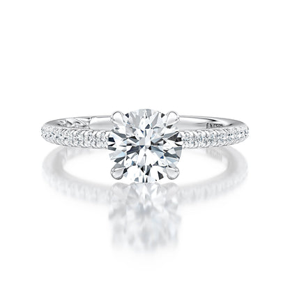 A.JAFFE A.JAFFE Quilted Engagement Rings MECRD2567 MECRD2567/326