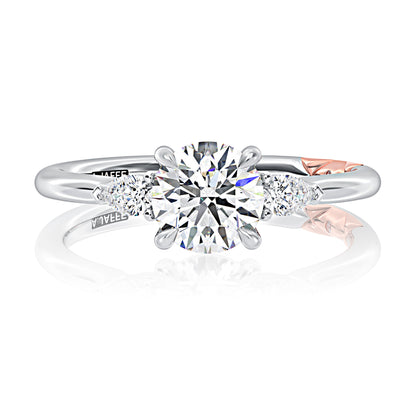 A.Jaffe Engagement Ring Classic Round Center Diamond MECRD2570/217