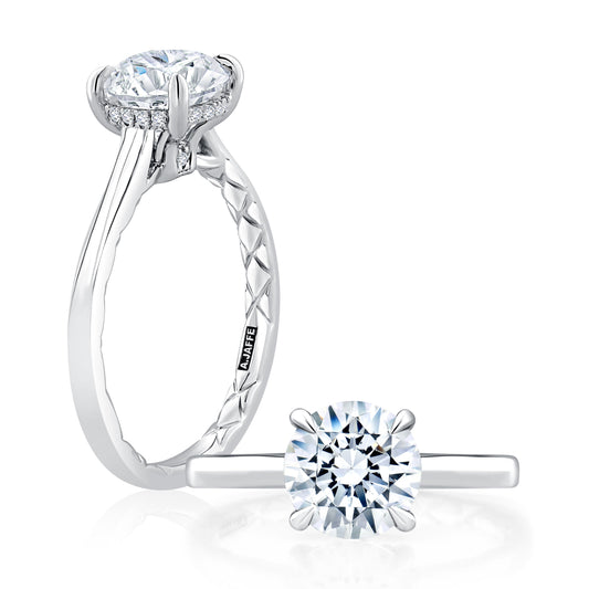 A.JAFFE A.JAFFE Quilted Engagement Rings MECRD2815Q MECRD2815Q/81