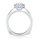 A.Jaffe Signature Peek-A-Boo Diamond Bezel Solitaire Engagement Ring MES057/121