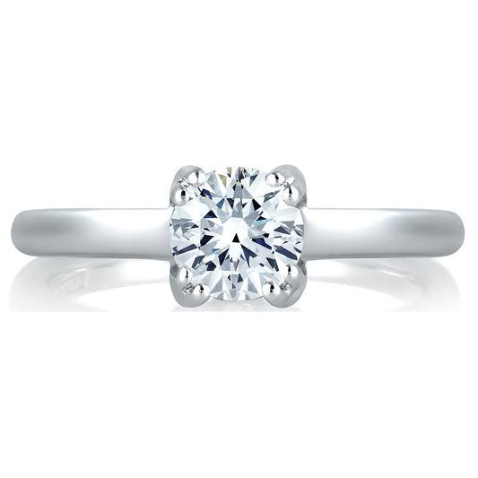 A.Jaffe Split Prong Classic Solitaire Engagement Ring MES096/52