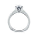A.Jaffe Classic Milgrain Double Prong Diamond Engagement Ring MES441/155