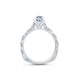 A.Jaffe Diamond Twist Cathedral Engagement Ring MES820/133