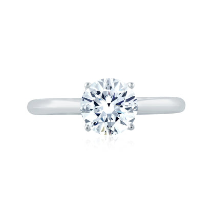 Cushion Shaped Diamond Halo Round Center Stone Diamond Engagement Ring MES837Q/131
