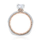 A.Jaffe Modern Royals Opulent Oval Diamond Quilted Engagement Ring MESOV2507Q/228