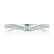 A.Jaffe Delicate Pavé Contoured Diamond Wedding Band MR1556/15