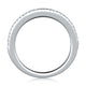 A.Jaffe Delicate Pavé Contoured Diamond Wedding Band MR1556/15