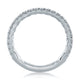 A.Jaffe Contoured French Pavé Diamond Quilted Wedding Band MR1850Q/36