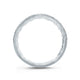 A.Jaffe Contoured Milgrain Diamond Quilted Wedding Band MR2052Q/13