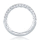 Three Quarters Diamond Pavé Band with Quilts® Interior MR2141Q/30