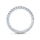A. Jaffe French Pave Quilted Diamond Wedding Band MR2166Q/40