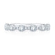 Floating Bubble Diamond Wedding Band with Quilted Interior MR2303Q/73