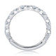 Floating Bubble Diamond Wedding Band with Quilted Interior MR2303Q/73