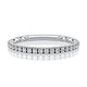 Delicate Three Quarters Diamond Wedding Band MRCRD2907Q/30