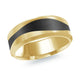 Malo 14K Men's Gold Wedding Band 8mm MRDA-156-8W