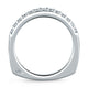 A.Jaffe Signature Shared Prong Set Diamond Wedding Band MRS057/26