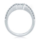 A.Jaffe Signature Contoured Diamond Wedding Band MRS103/22