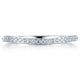 A. Jaffe Curved Pave Signature Diamond Wedding Band MRS332/19