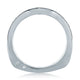 A.Jaffe Signature Art Deco V Contoured Diamond Wedding Band MRS646/24