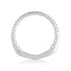 A.Jaffe Signature Vintage French Pavé Diamond Quilted Wedding Band MRS742QB/25