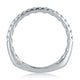 A.Jaffe Signature French Pavé Set Diamond Quilted Wedding Band MRS769Q/37