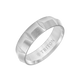 6MM Titanium Carved Ring with Brushed Finish