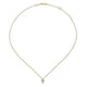 Gabriel & Co. NK1370Y45JJ 14K Yellow Gold Diamond Cross Pendant Necklace