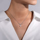 Gabriel & Co. NK1420W45PL 14K White Gold Cultured Pearl and Diamond Accent Necklace