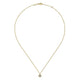 Gabriel & Co. NK6082Y45JJ 14K Yellow Gold Diamond Clover Pendant Necklace