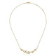 Gabriel & Co. NK6201Y45JJ 14K Yellow Gold Floral Branch Diamond Necklace