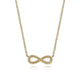 Gabriel & Co. NK6404Y4JJJ 14K Yellow Gold Twisted Rope Infinity Pendant Necklace